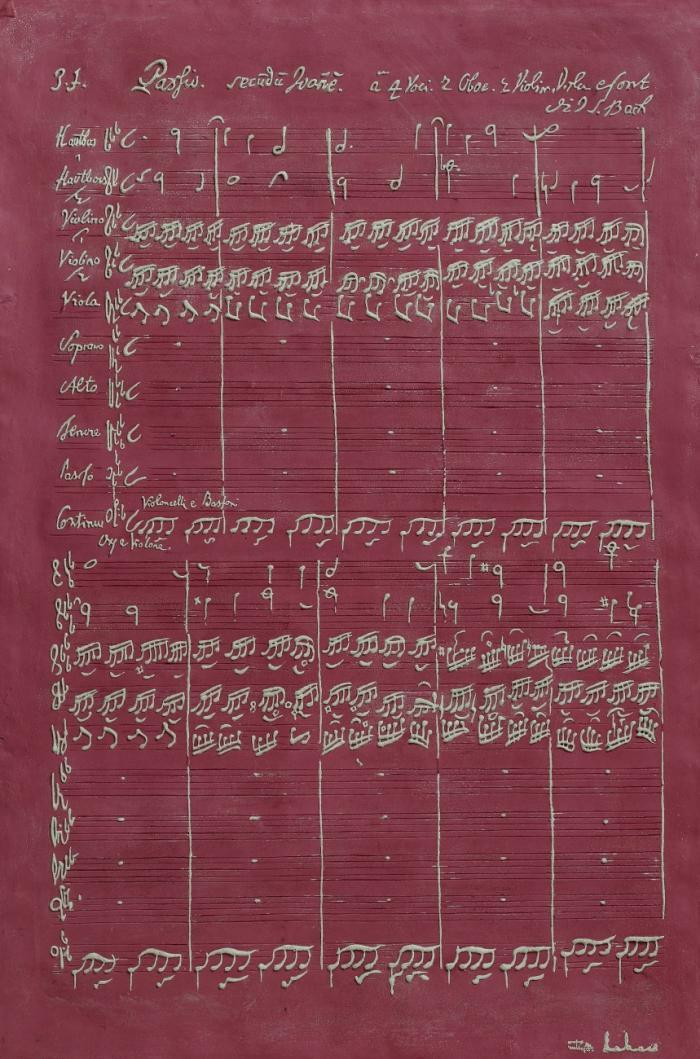 PASSIO SECUNDUM JOANNEM DI J.S. BACH