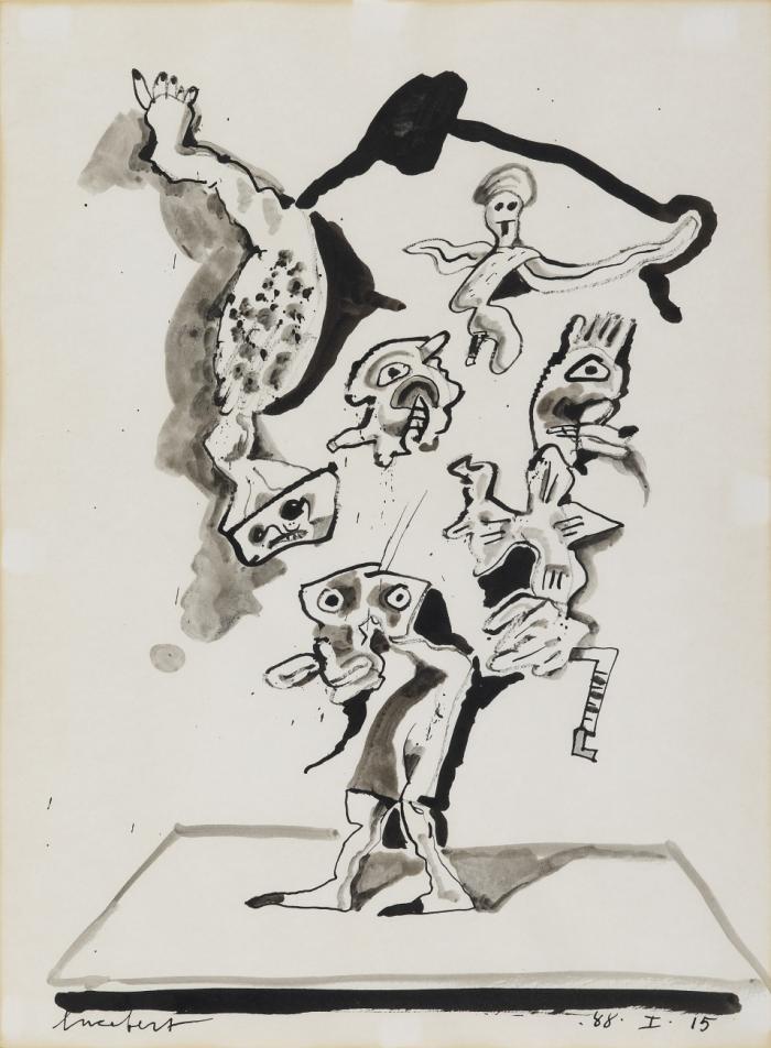 OHNE TITEL (FIGURENKOMPOSITION)