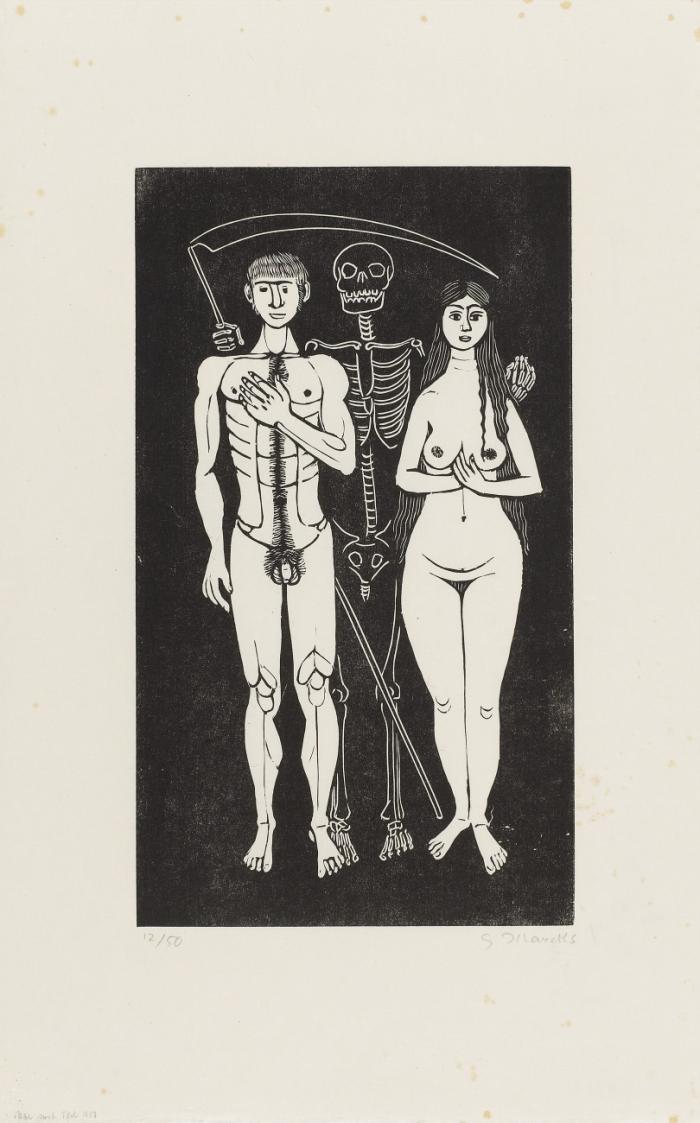 WINTERNACHT 1962/63 / PAAR MIT TOD 1963