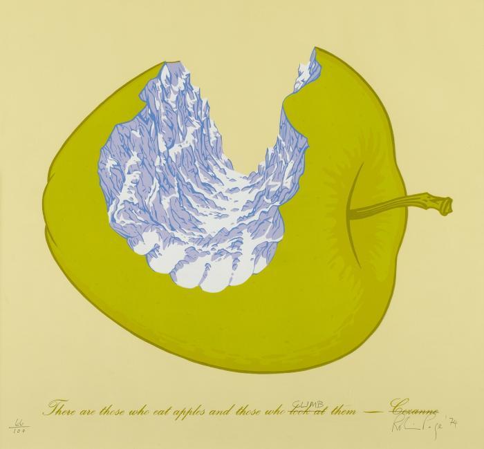 THERE ARE THOSE WHO EAT APPLES AND THOSE WHO CLIMB THEM