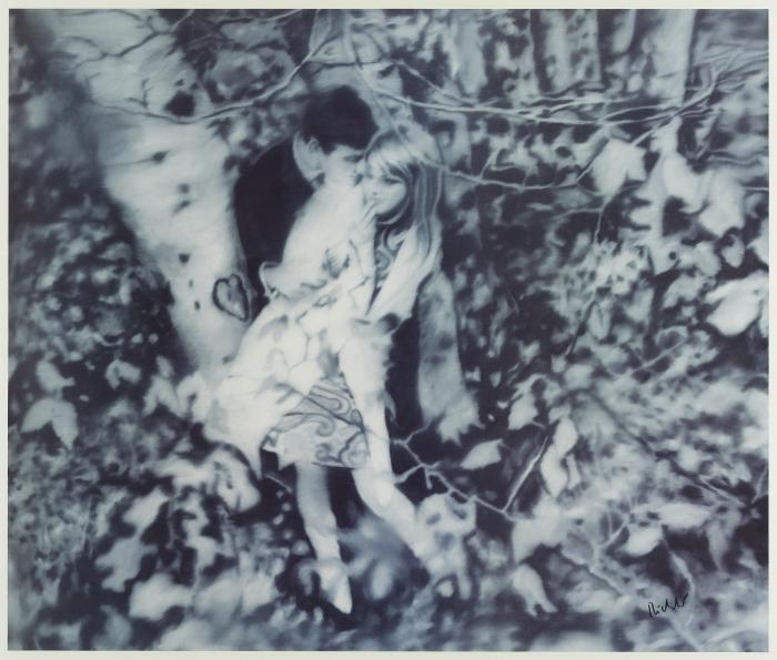 LOVERS IN THE FOREST (THE ISRAEL MUSEUM, JERUSALEM, FALL 1995)