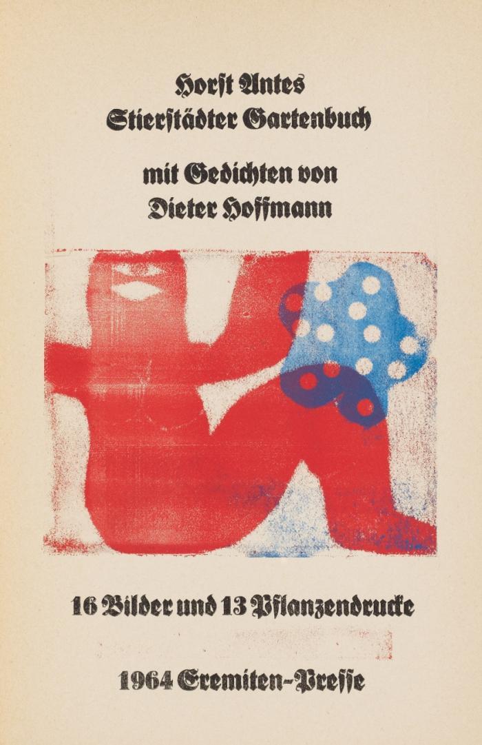 Stierstädter Gartenbuch.