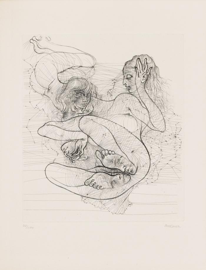 Les Dessins de Hans Bellmer. (Préface de Constantin Jelenski).