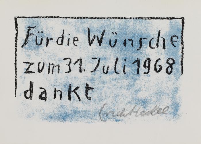 Erich Heckel. Das graphische Werk. 2 Bde. (I: Holzschnitte / II: Radierungen, Lithographien).