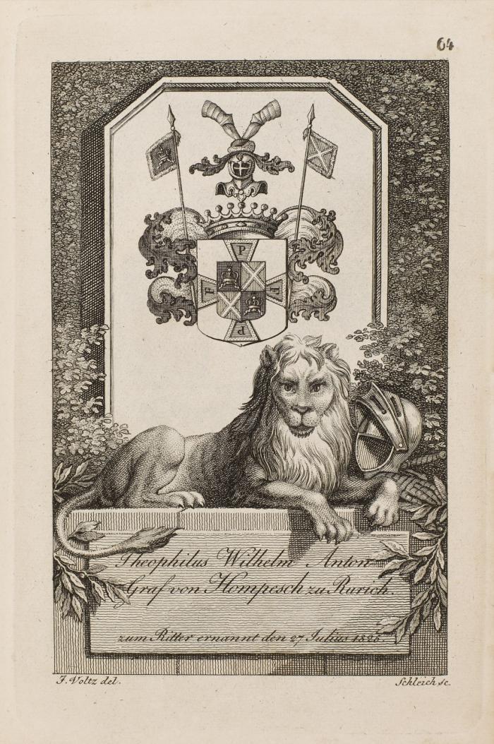 Wappen-Kalender des Königlich Bayerischen Ritter-Haus-Ordens von heiligen Michael auf das Jahr 1831. Hrsg. von J. B. Kranzmayer.