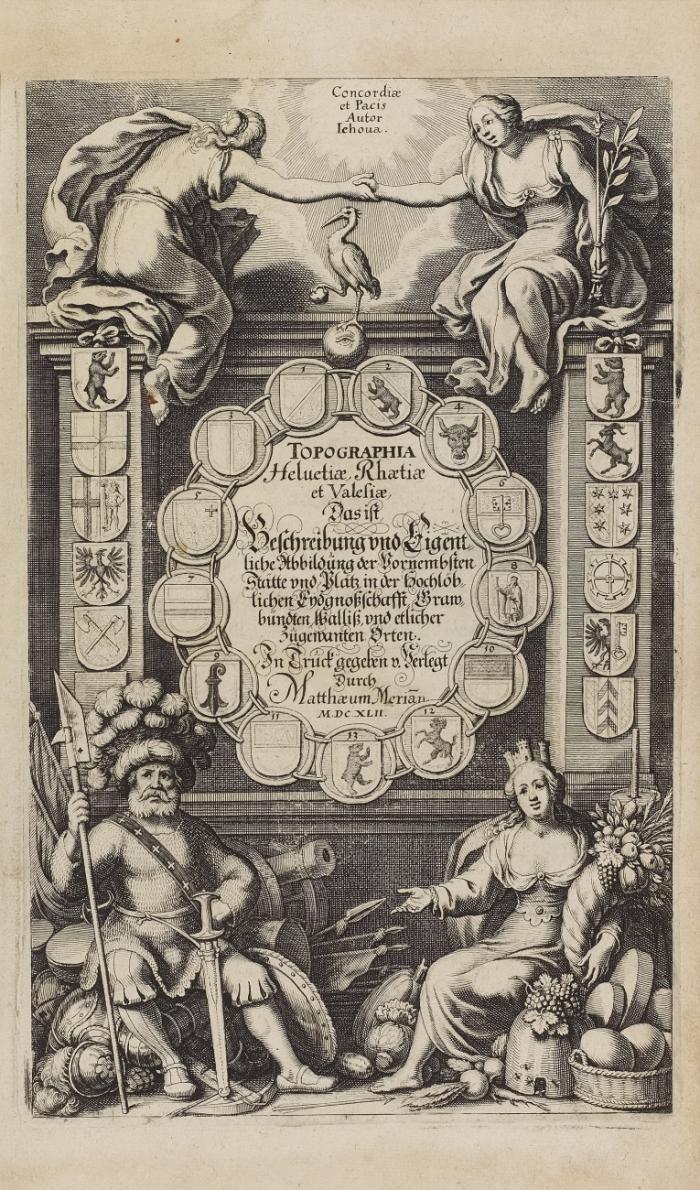 Sämtliche Topographien. Texte von M. Zeiller und J. J. Boissard. 19 Bde und Hauptregister in 10 Bden. 2.-8. Ausgabe.
