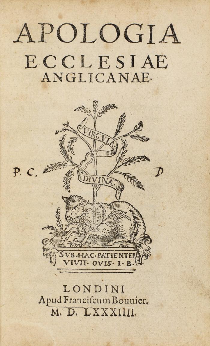 Apologia Ecclesiae Anglicanae.