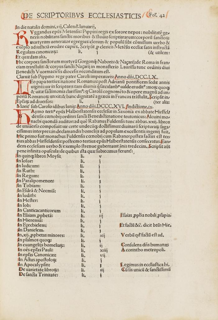 De scriptoribus ecclesiasticis.