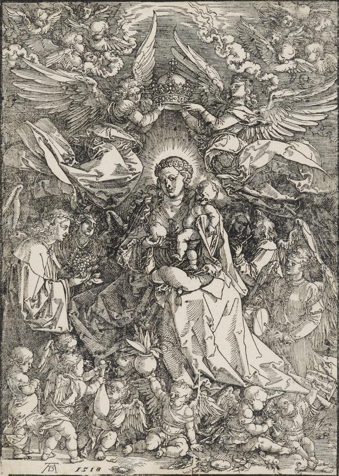 Maria als Königin der Engel