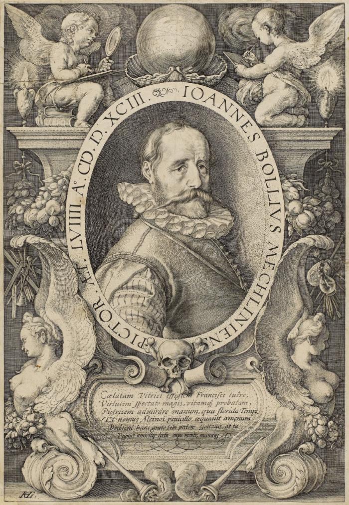 Bildnis des Malers Hans Bol.