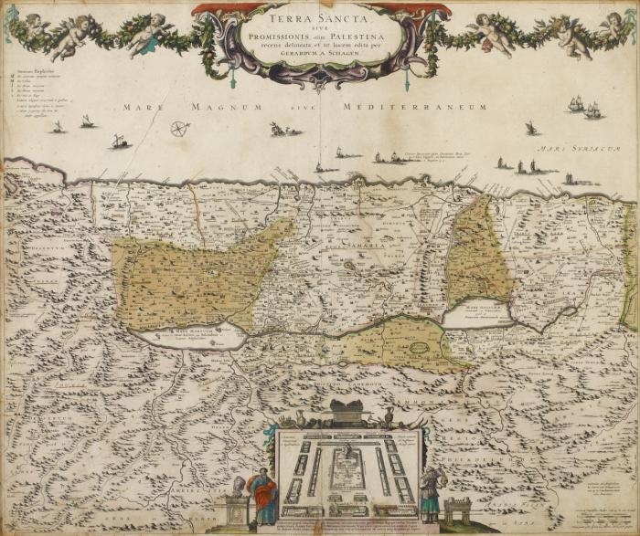 Heiliges Land. – Terra Sancta, sive Promissionis, olim Palestina recens delineata ...