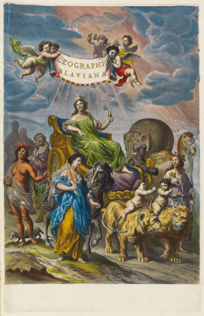 Atlas maior, sive Cosmographia Blaviana, qua solum, salum, coelum, accuratissime describuntur. 11 Bde.