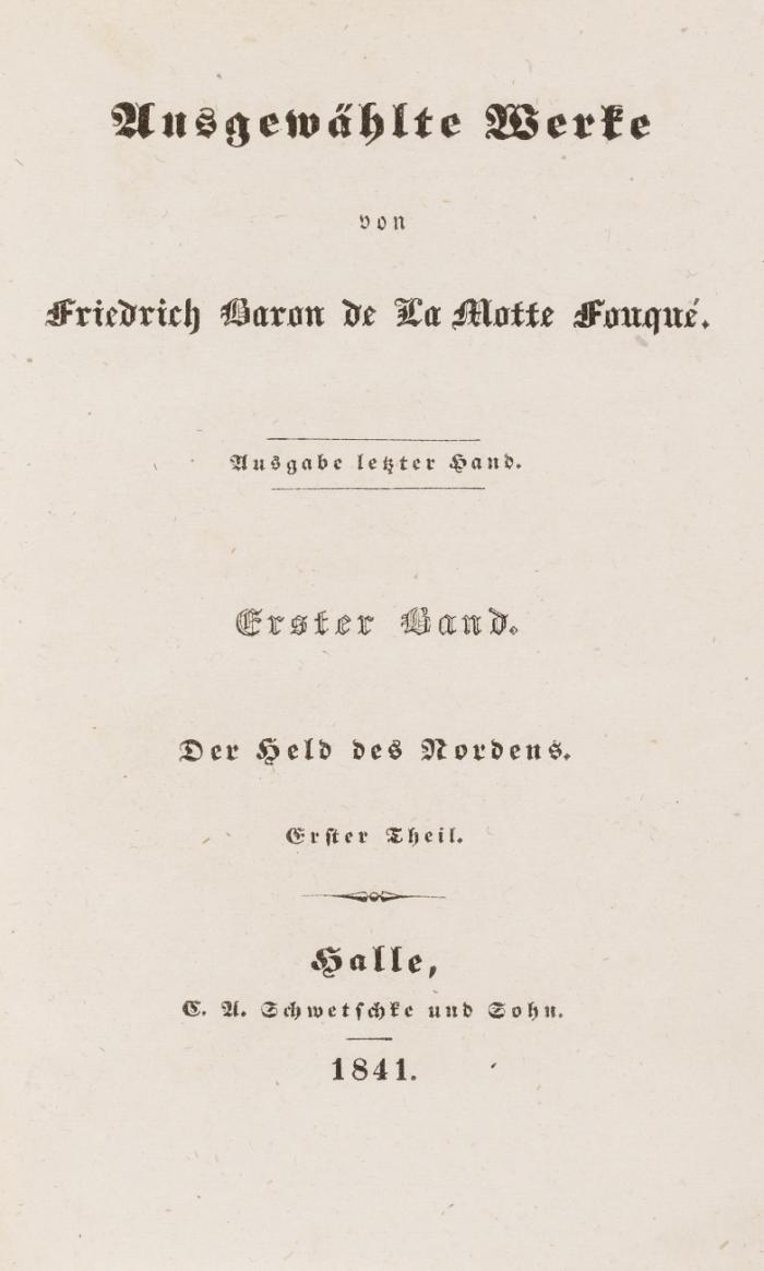 Ausgewählte Werke. Ausgabe letzter Hand. 12 in 4 Bdn.