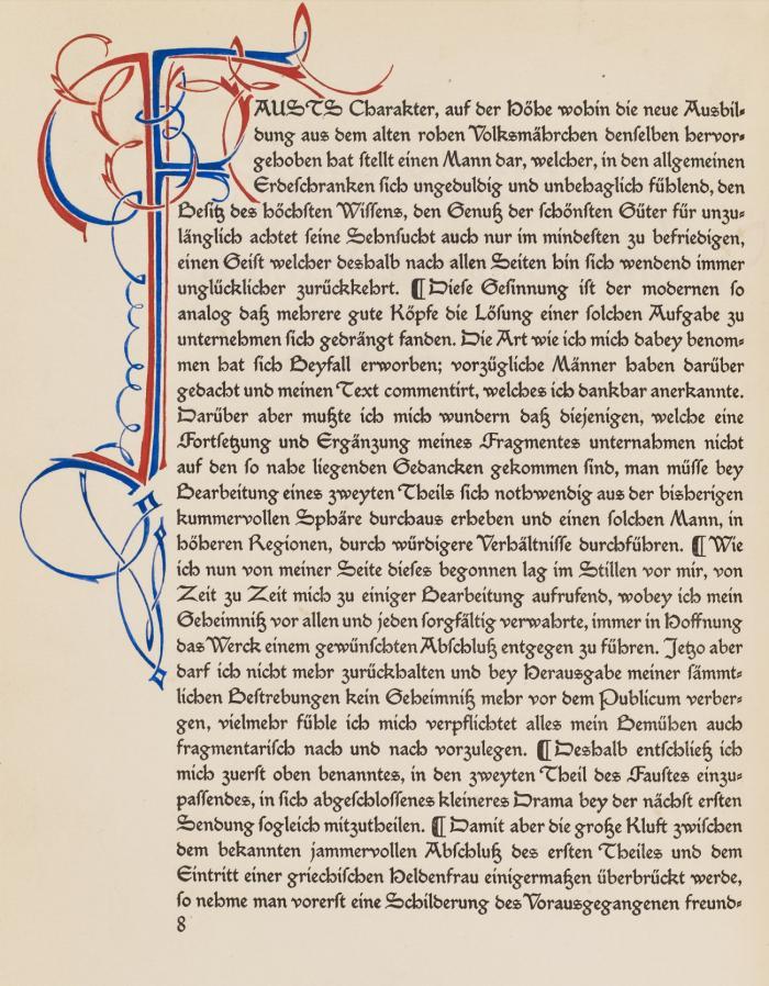 Helena. Klassisch-romantische Phantasmagorie. Zwischenspiel zu Faust.
