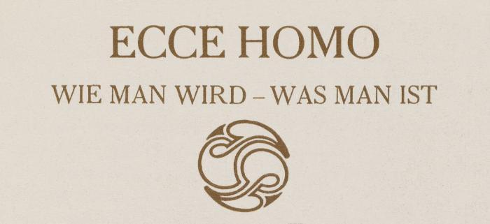 Ecce Homo.