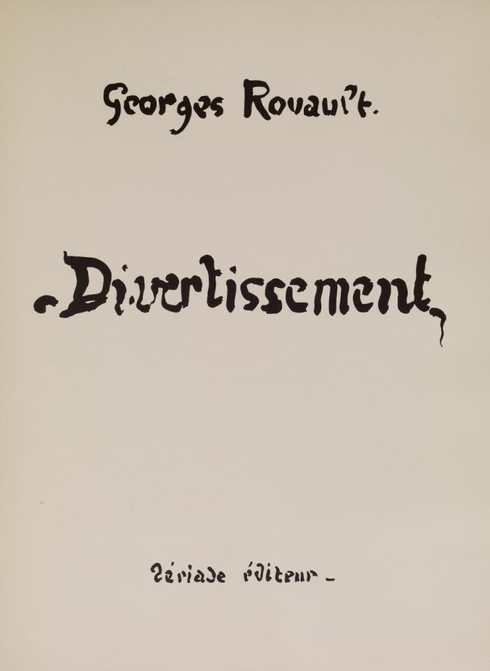 Divertissement.