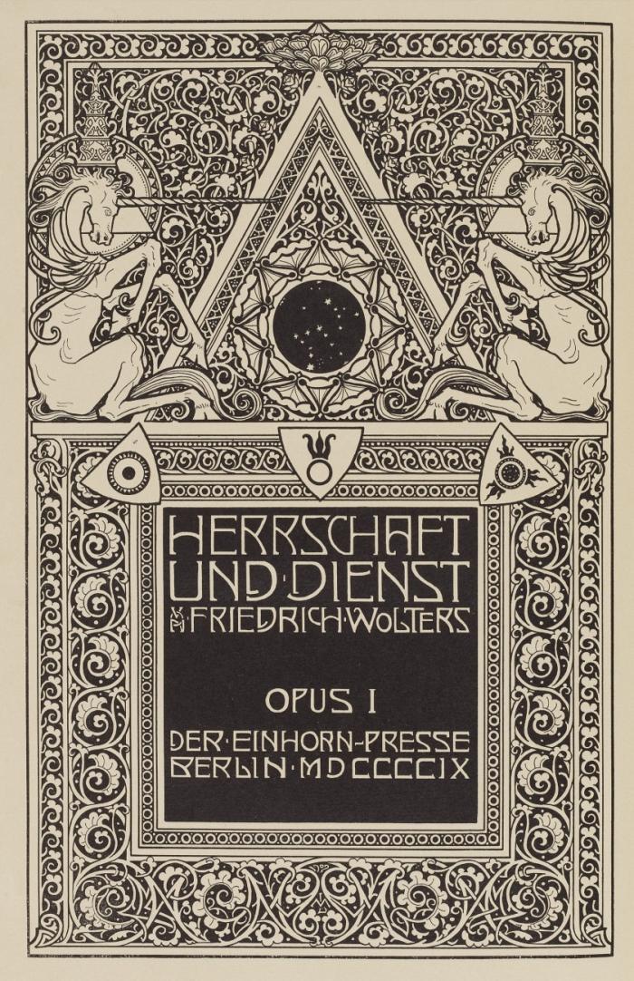 Herrschaft und Dienst.