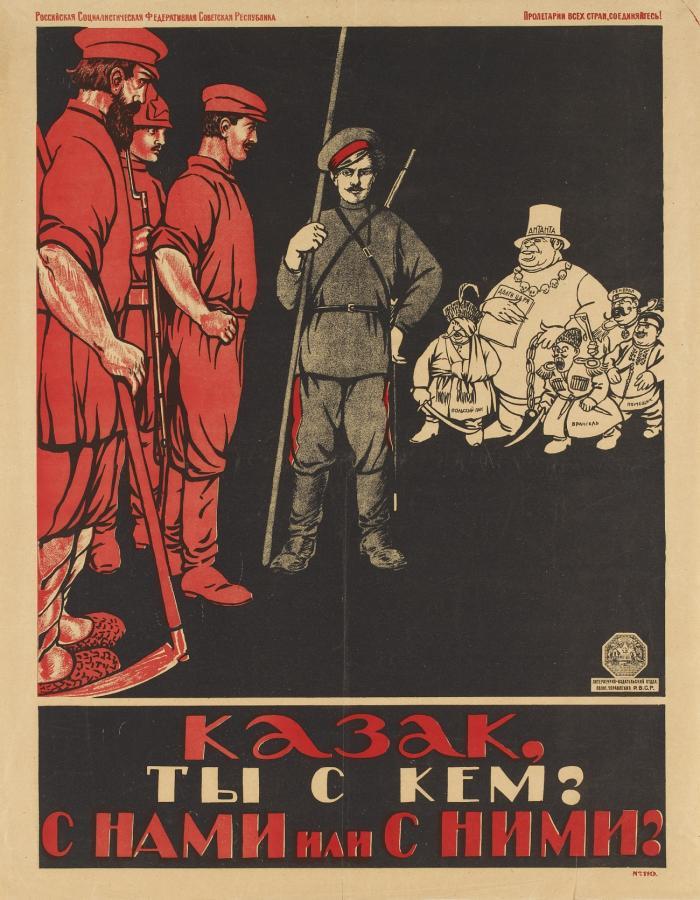 KAZAK, TY S KEM ? S NAME ILI S NIMI ?
(Kosacke, auf welcher stehst Du ? Auf unserer oder ihrer ? / Cossack, which side are you on ? Ours or theirs ?)