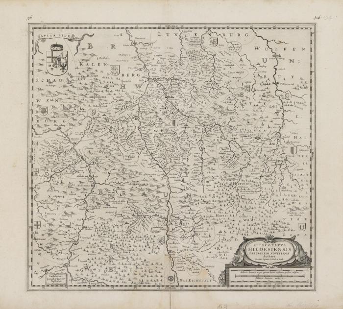 Hildesheim. Episcopatus Hildesiensis Drescriptio Novissima.