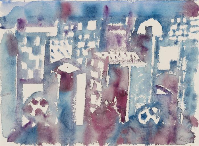 STADT IN BLAU