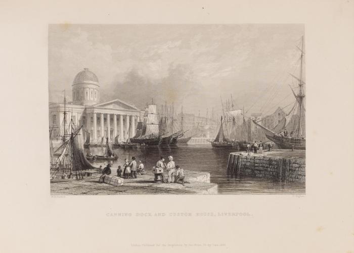 Views of ports and harbours, watering places, fishing villages, and other picturesque objects on the English coast. / The ports, harbours, watering-places, and coast scenery of Great Britain. 2 Bde. in 1. (= Mischauflage).