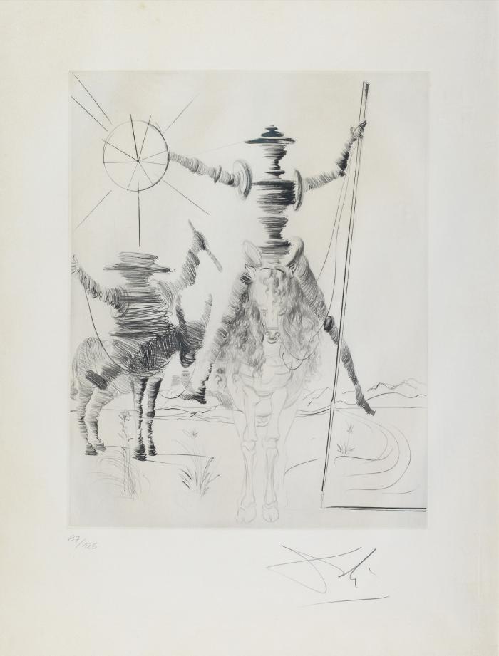 DON QUICHOTTE ET SANCHO PANÇA