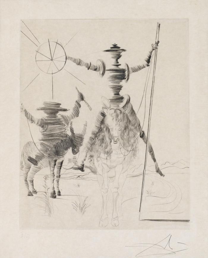 DON QUICHOTTE ET SANCHO PANÇA