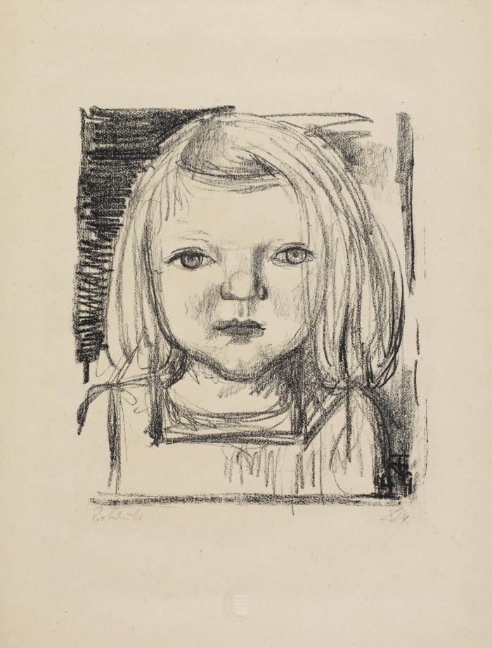 KIND II (TOCHTER BIENERT, BLICK AUF DEN BETRACHTER GERICHTET)