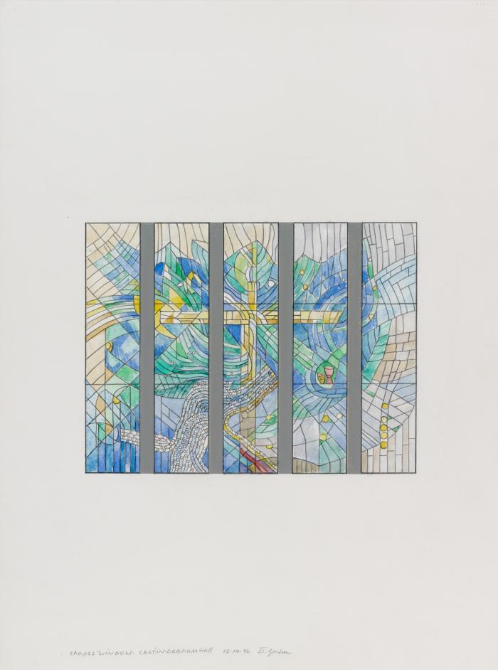 CHAPEL WINDOW (CRETIN-DERHAM HIGH SCHOOL CHAPEL, ST. PAUL, MINNESOTA)