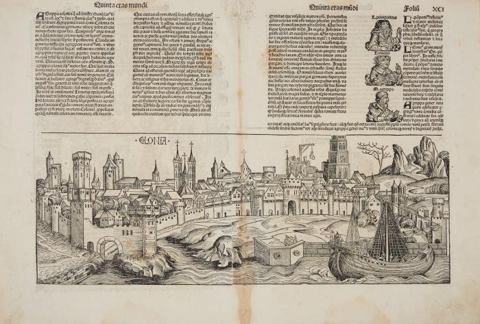 Köln. Colonia. Gesamtansicht.
