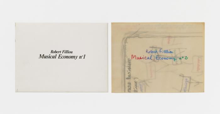 MUSICAL ECONOMY N° 1 & 2