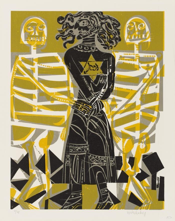 DER BISCHOFF / DER CHORHERR / DER EDELMANN / DER WALDBRUDER / DER KRÄMER / DER JUDE / DER KOCH (AUS: TOTENTANZ VON BASEL)