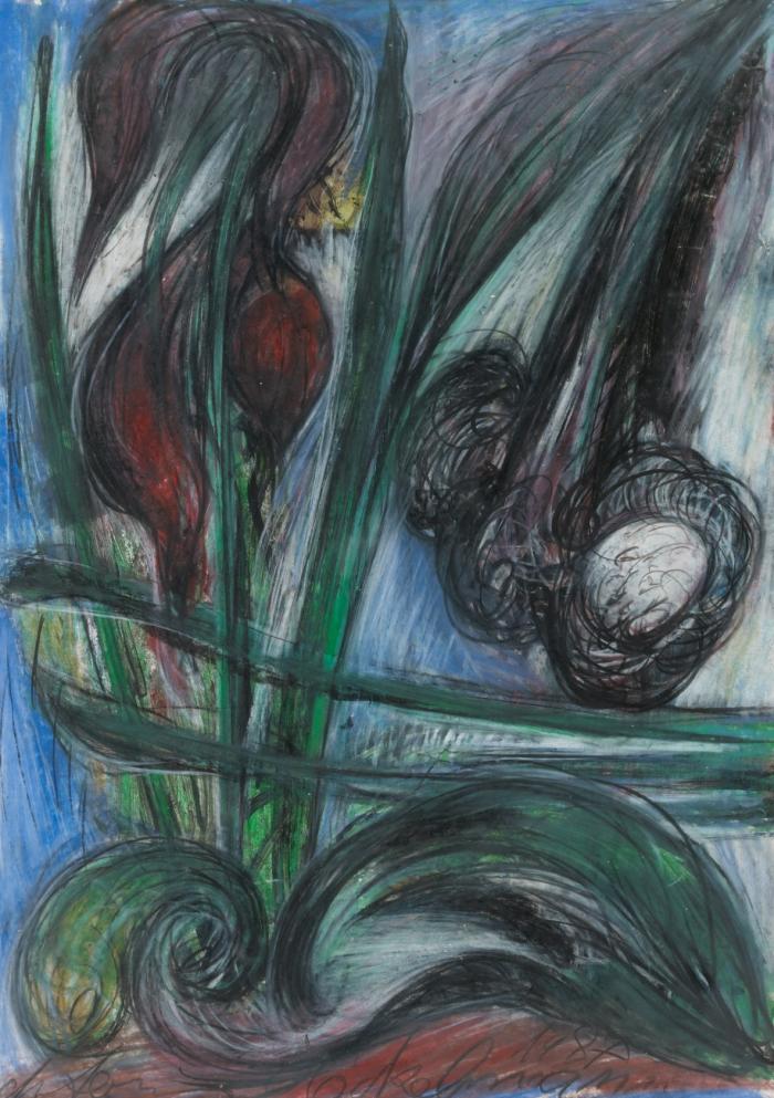 OHNE TITEL (FLORALE KOMPOSITION)