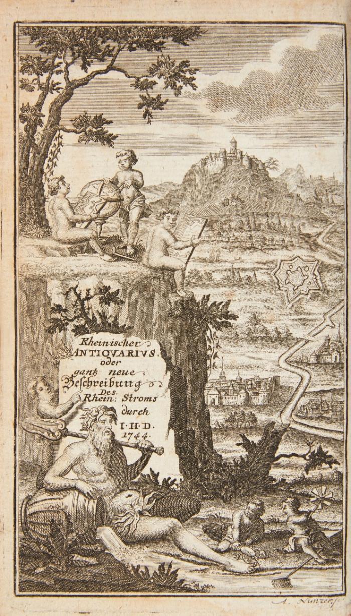 Denkwürdiger und nützlicher Rheinischer Antiquarius,welcher die wichtigsten und angenehmsten geograph- histor- und politischen Merkwürdigkeiten des ganzen Rheinstroms [...] darstellet.