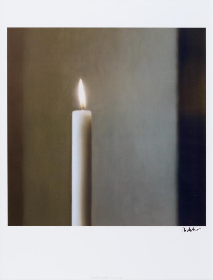 GERHARD RICHTER: KERZE, 1982