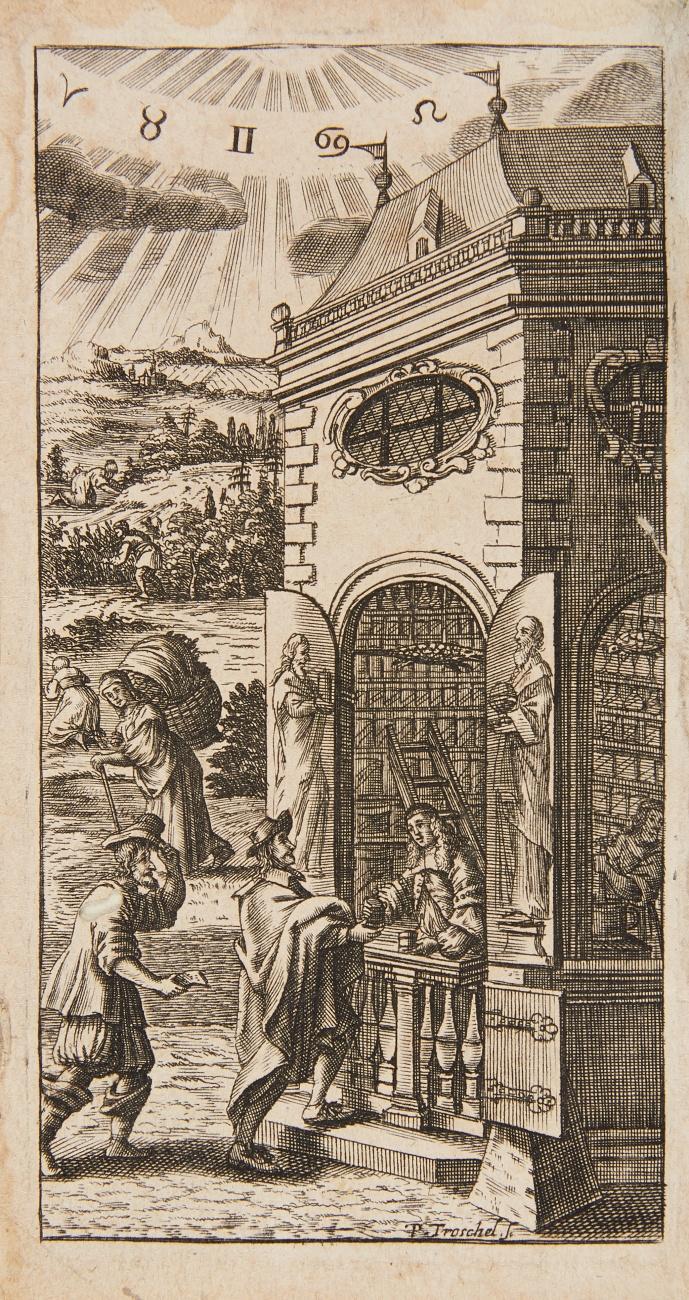 Neue Stadt- und Land-Apotheck, Darinnen vorderst die herrlichen neu-corrigirten Artzney-Schrifften deß Teutschen Hippocratis ... mit ... Herrn Carrichters ... wieder zu recht gebracht werden ... diesem ist noch angehenckt ein Alphabet der Kranckheiten ...Tl. 1 (-5) und 2 Anhänge in 1 Bd.