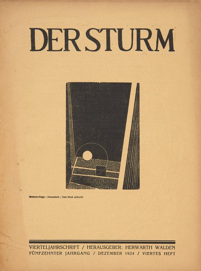 Der Sturm. Halbmonatsschrift für Kultur und Künste. Hrsg. v. Herwarth Walden. Jahrgang 6 (1915/16), 24 Hefte in 1 Band; Jg 7 (1916/17), 12 Hefte in 1 Band; Jg 8 (1917/18), 12 Hefte in 1 Band; Jg 8 (1920), 12 Hefte in 1 Band; Jg 15 (1924), Heft 4. 4 Bände un 1 Heft.