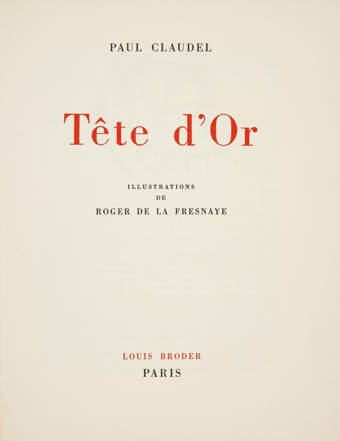 Tête d'Or
