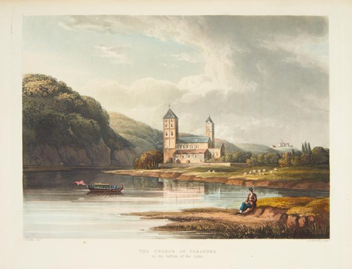 A picturesque tour along the Rhine, from Mentz to Cologne with illustrations of the scenes of remarkable events and of popular traditions. Translated from the German by John Black von I. Sutherland und D. Harvell nach C. G. Schütz.