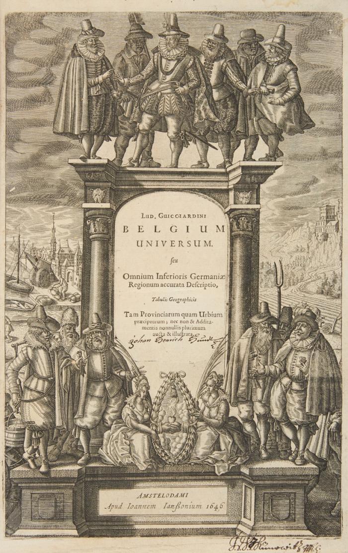 Belgium universum. seu omnium Inferioris Germaniæ regionum accurata descriptio, tabulis geographicis tam provinciarum quam urbium præcipuarum ... illustrata.