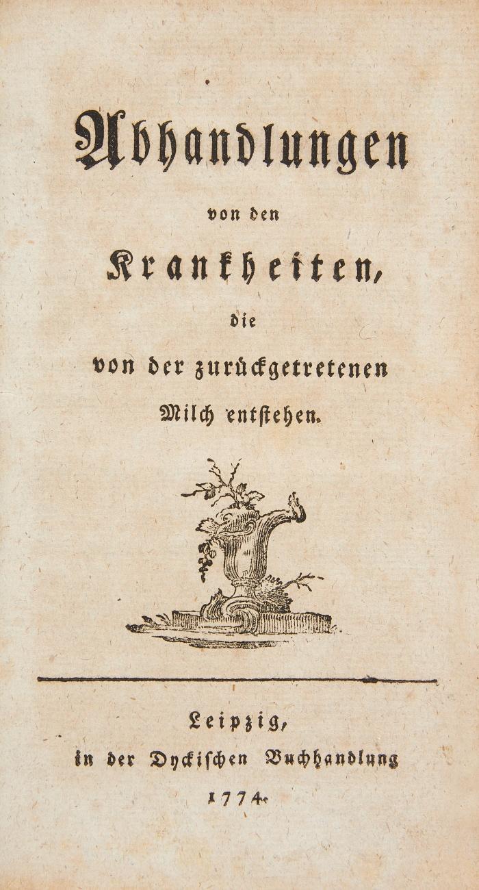 Von den Wechselfiebern . Aus dem Lateinischen übersetzt.