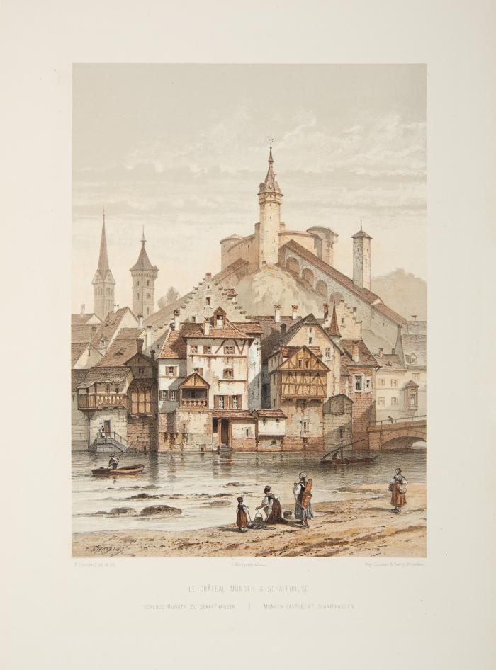 Le Rhin monumental et pittoresque. Francfort a Constance. (Bd. 2 von 2).