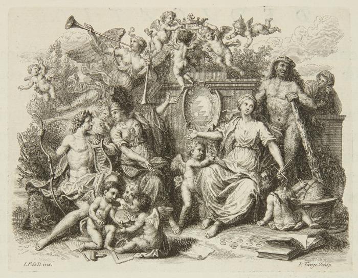 Nummophylacium Reginae Christinae, quod comprehendit numismata aerea imperatorum Romanorum, latina, graeca, atque in coloniis cusa ... Medailles  de grand et moyen bronze du cabinet de la reine Christine, ... gravées ... par le celebre Pietro Santes Bartolo ...