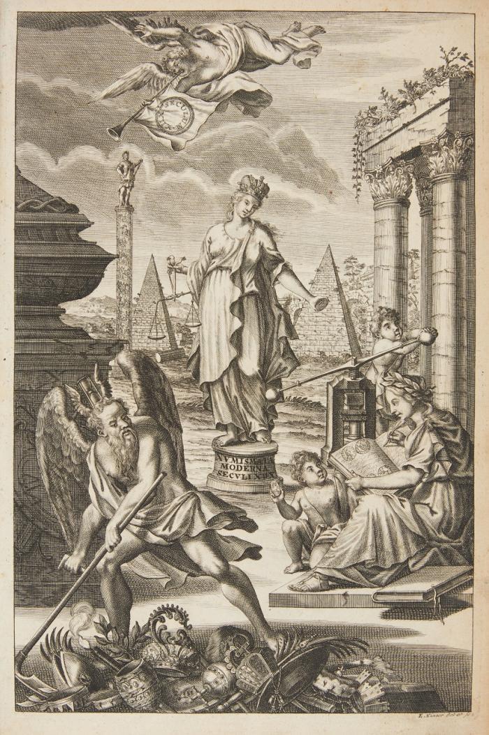 Thesaurus numismatum modernorum huius seculi, sive numismata mnemonica et iconica, quibus praecipui eventus et res gestae ab anno MDCC illustrantur. Teile 1-10 und Supplement  der Jahre 1700-1709 in 1 Bd.