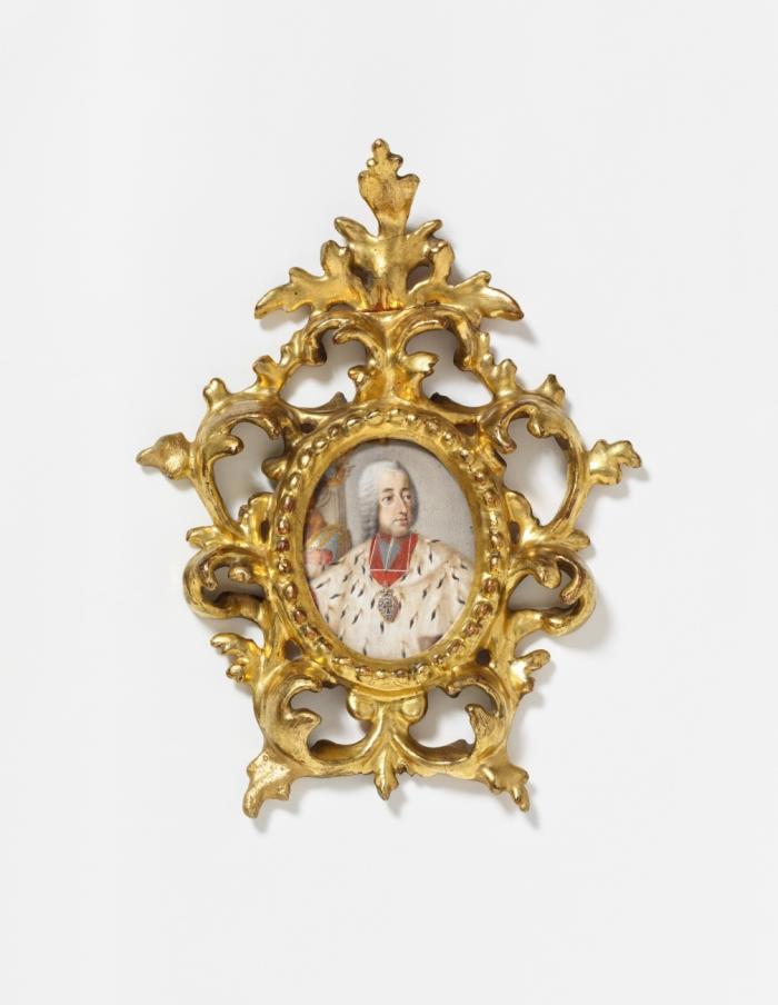 CLEMENS AUGUST VON BAYERN, Erzbischof und Kurfürst von Köln
Brüssel 1700 - 1761 Schloss Philippsburg/Koblenz-Ehrenbreitstein
