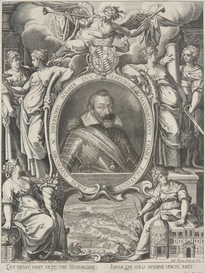 MAXIMILIAN I., Kurfürst von Bayern, Urgroßvater von Clemes August
München 1573 - 1651 Ingolstadt