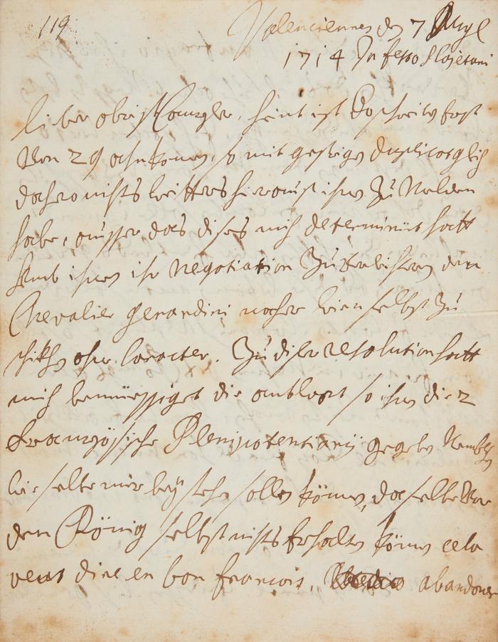 E. Brief m. U.