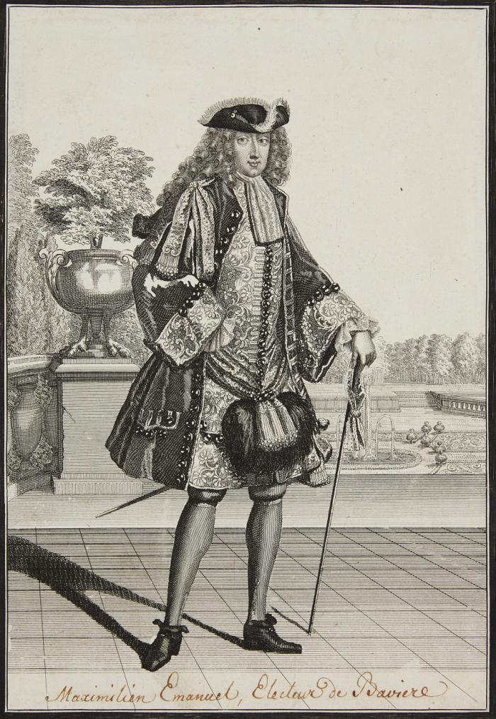 MAXIMILIAN II. EMANUEL, Kurfürst von Bayern, Vater von Clemens August
München 1662 - 1726 

3 Bildnisse