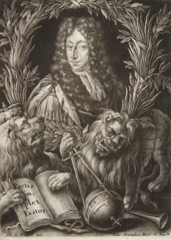 MAXIMILIAN II. EMANUEL, Kurfürst von Bayern, Vater von Clemens August
München 1662 - 1726 

2 Bildnisse