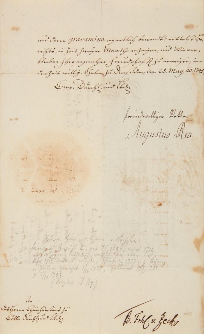 Brief m. U. u. Höflichkeitsformel 